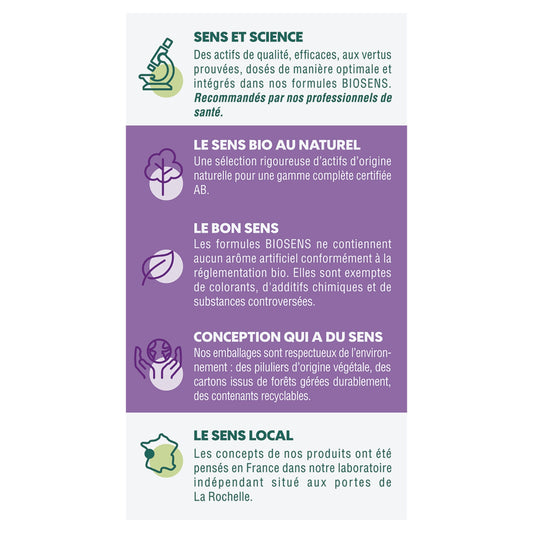 Complément alimentaire activeur transite Bio BIOSENS 
