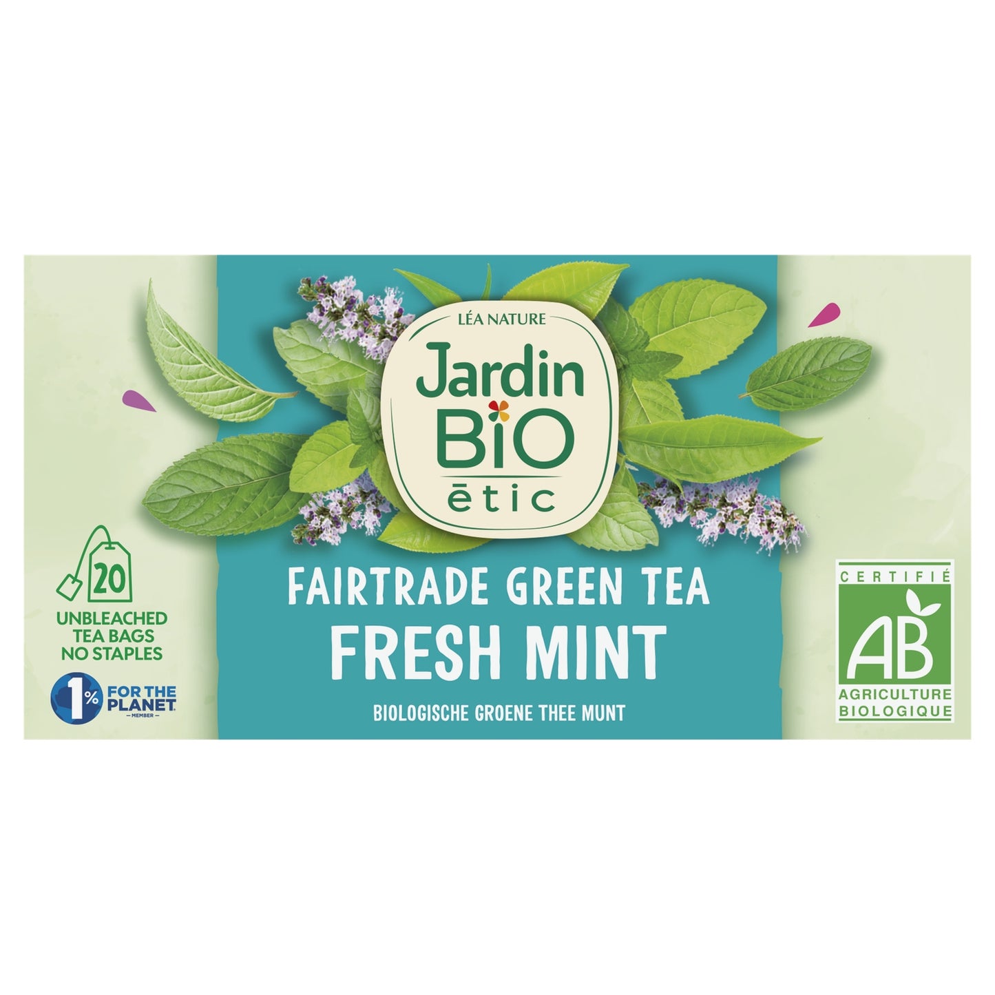 Organic Green Tea with Mint from JARDIN BIO ETIC