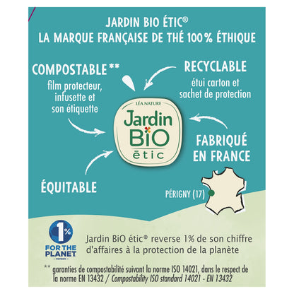 Organic Green Tea with Mint from JARDIN BIO ETIC