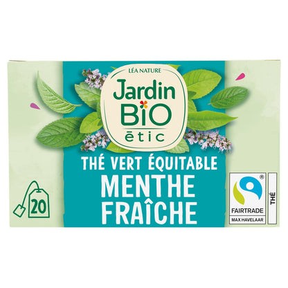 Organic Green Tea with Mint from JARDIN BIO ETIC