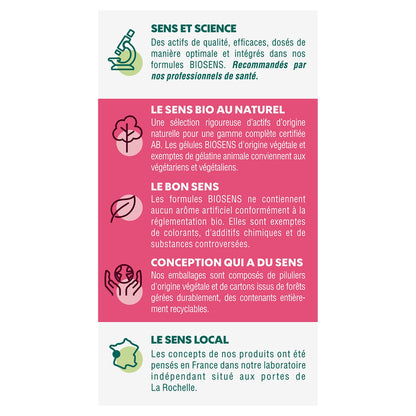 Complément alimentaire brule graisse fort Bio BIOSENS 