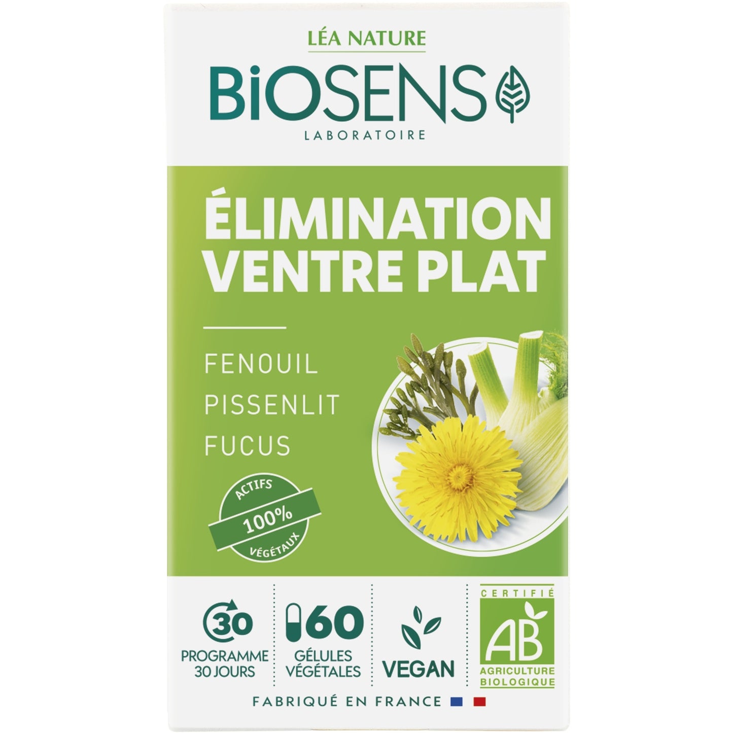 Complément alimentaire ventre plat Bio BIOSENS 