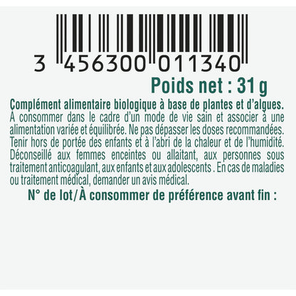 Complément alimentaire ventre plat Bio BIOSENS 