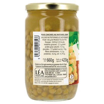 Organic Chickpeas JARDIN BIO ETIC
