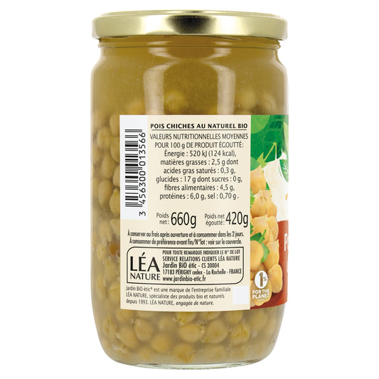 Organic Chickpeas JARDIN BIO ETIC