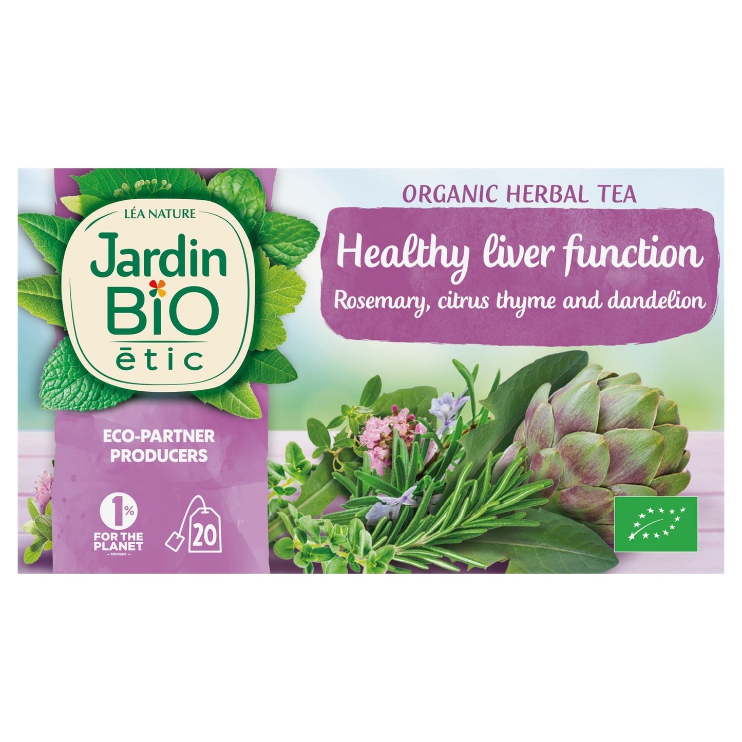 Infusion Bien-Être du Foie Bio JARDIN BIO ETIC