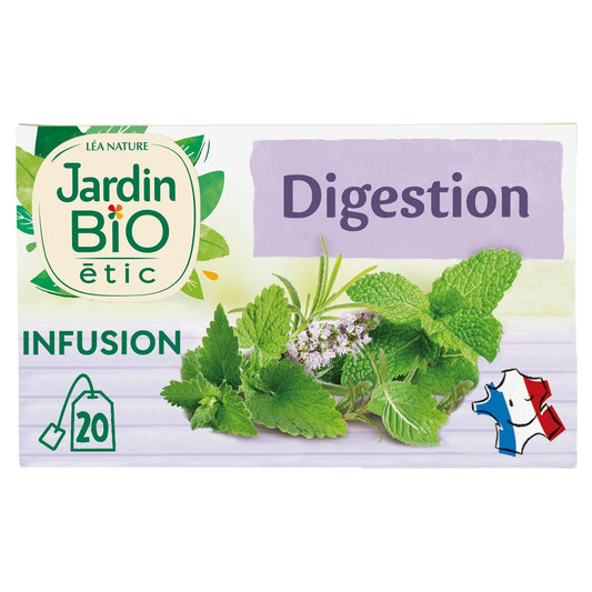 Infusion Digestion Bio JARDIN BIO ETIC la boîte de 30 sachets