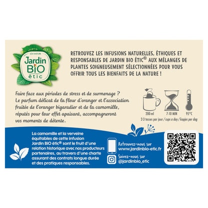Organic Calm &amp; Serenity Infusion JARDIN BIO ETIC