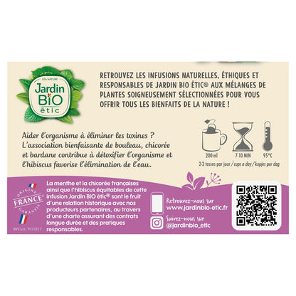 Infusion Détox Bio JARDIN BIO ETIC
