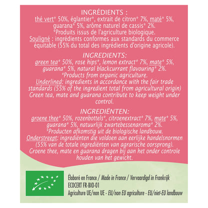 Thé Vert Équitable Minceur Bio JARDIN BIOLOGIQUE