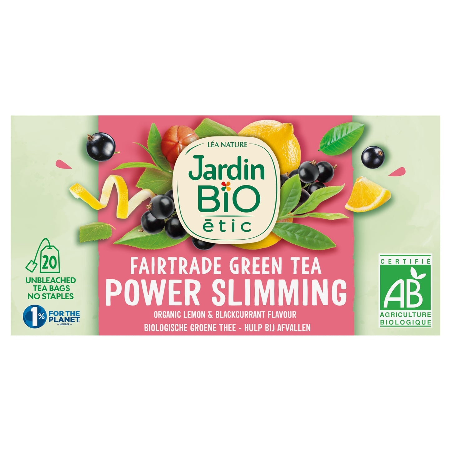 Thé Vert Équitable Minceur Bio JARDIN BIOLOGIQUE