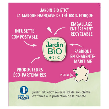 Thé Vert détox Bio JARDIN BIO ETIC 