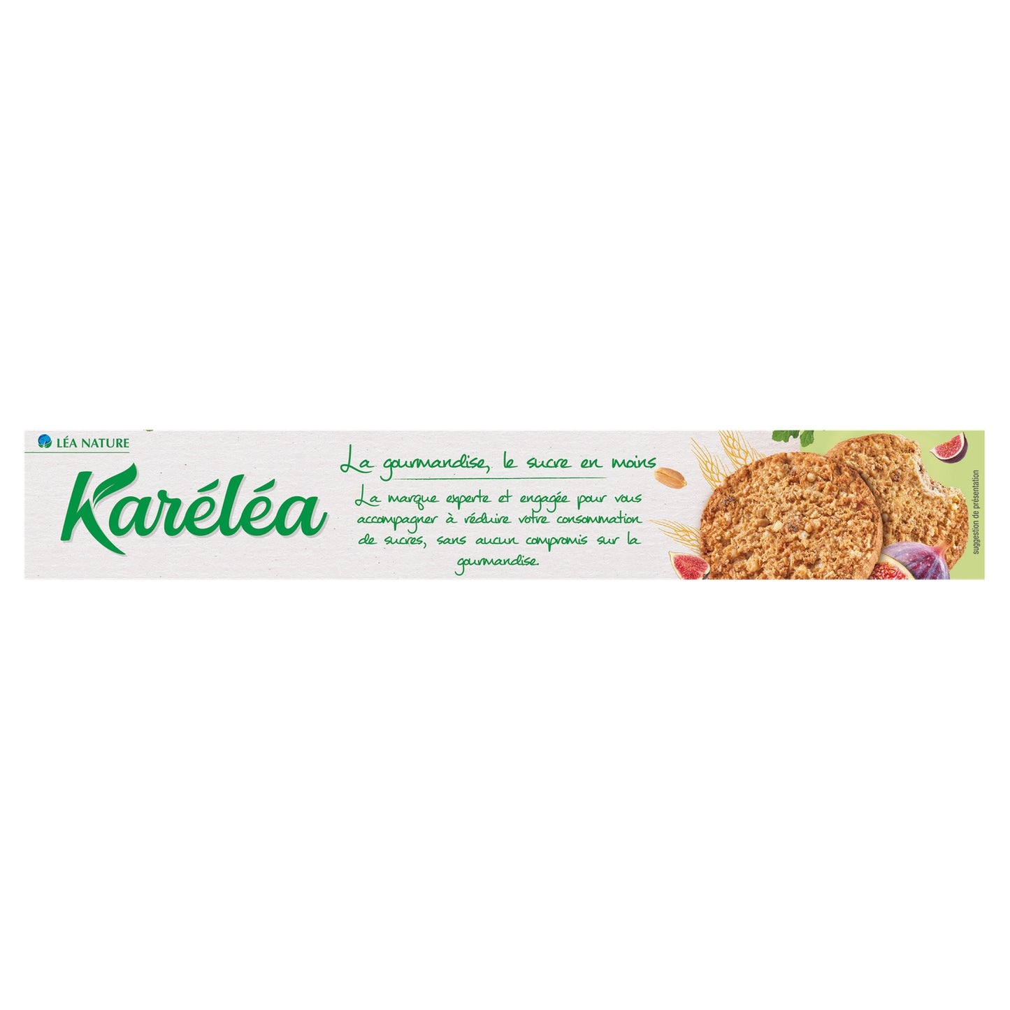 KARELEA Organic Shortbread Cookies with Figs