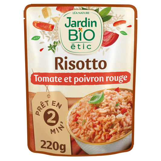 Plat Cuisiné Risotto Bio JARDIN BIO ETIC le sachet de 220g