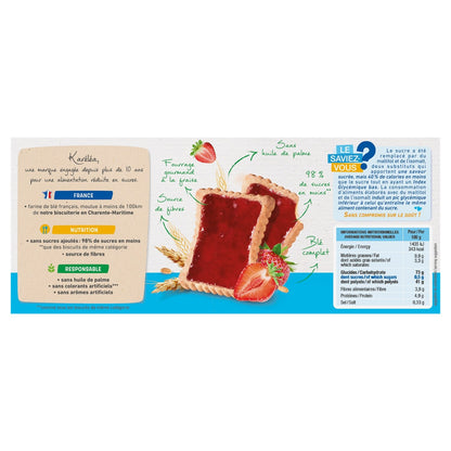Tartelette Fraise Sans Sucres Ajoutés KARELEA