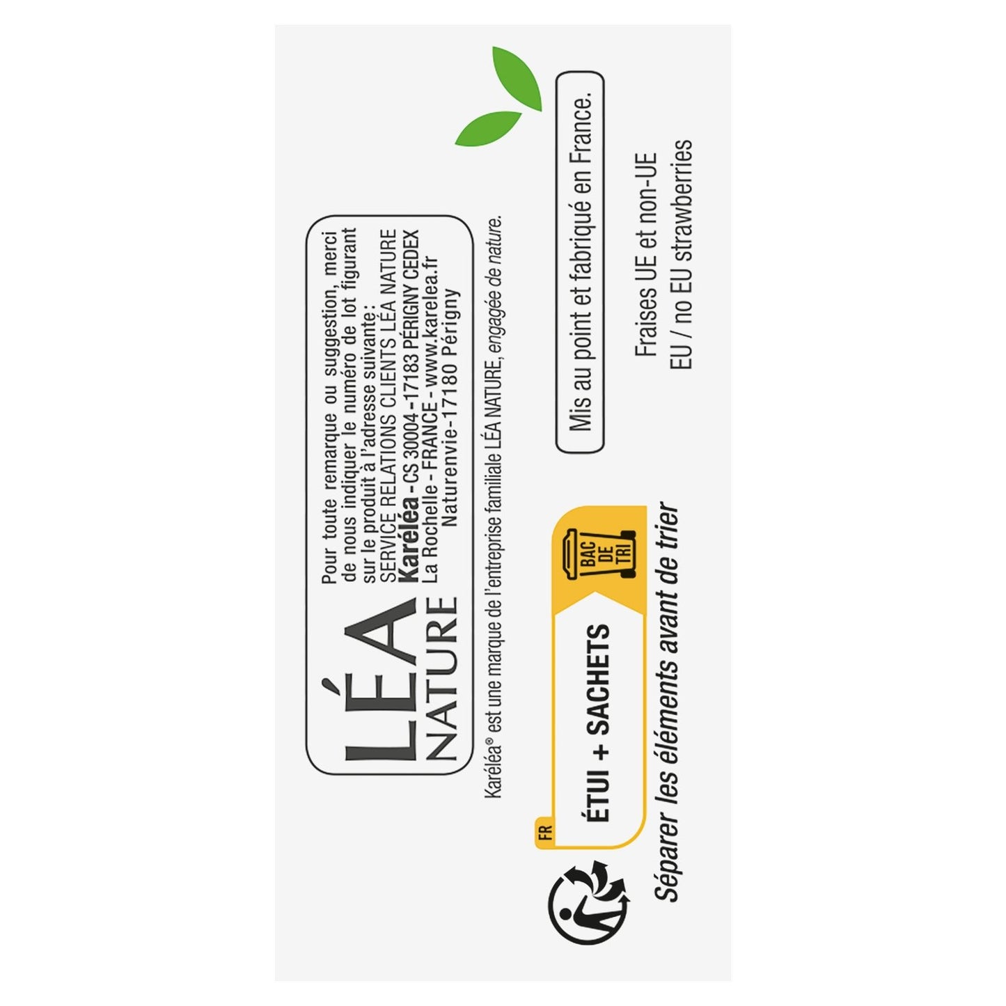 Tartelette Fraise Sans Sucres Ajoutés KARELEA