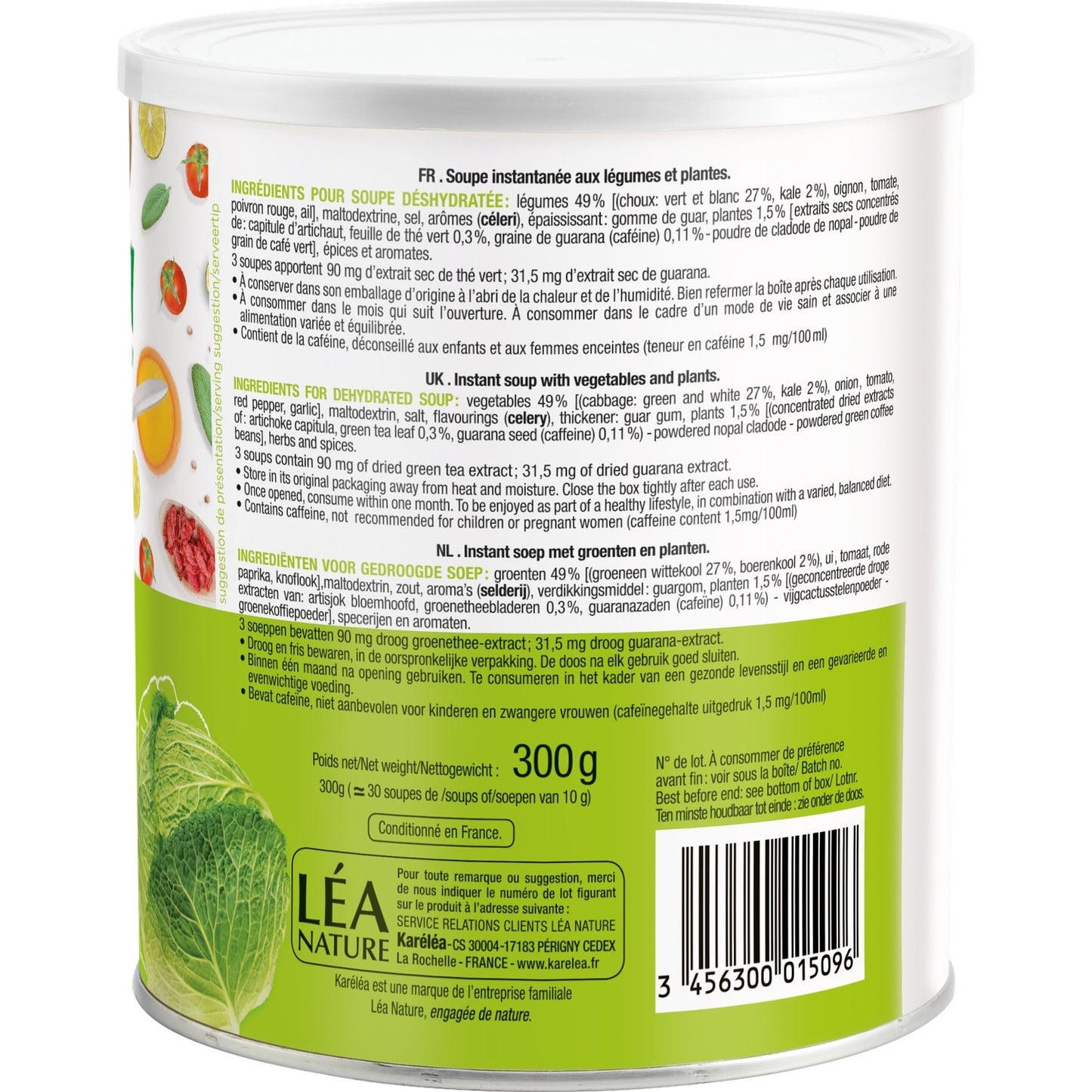 Soupe Minceur aux Choux + Plantes KARELEA