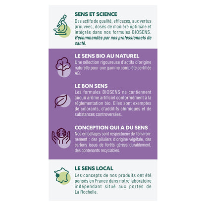Complément alimentaire Charbon actif Bio pour gaz intestinaux Léa Nature BIOSENS 