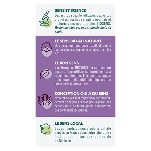 Complément alimentaire Charbon actif Bio pour gaz intestinaux Léa Nature BIOSENS 