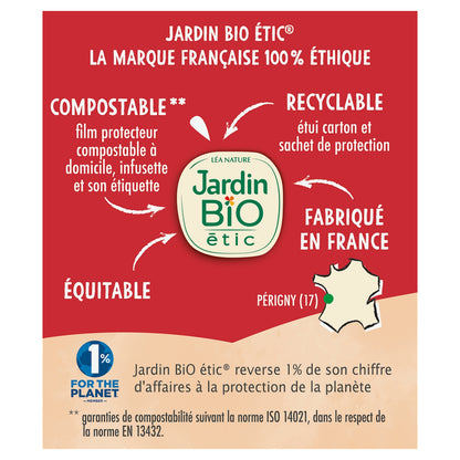 Infusion Rooibos Cacao Fruits Rouge Bio JARDIN BIO ETIC