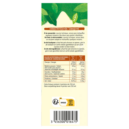 Velouté Potiron Patate Douce Châtaigne Bio JARDIN BIO