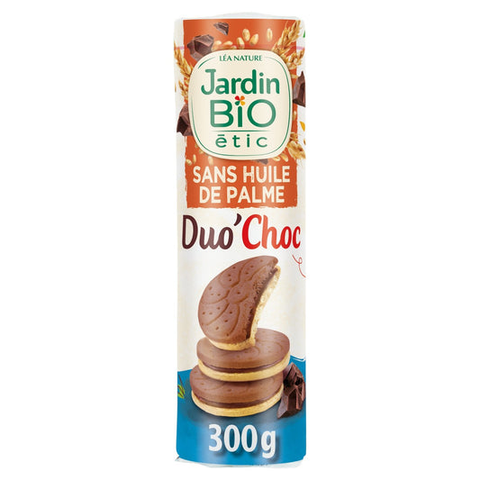 Organic Oat Duo Filled Biscuits JARDIN BIO ETIC