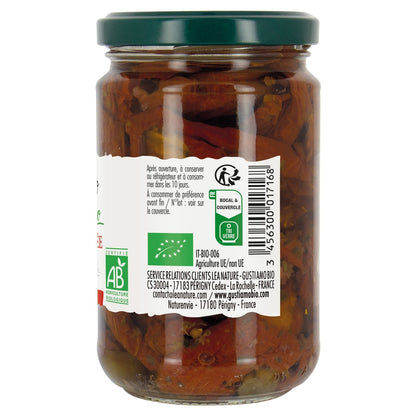 Tomates Séchées au Soleil des Pouilles Bio GUSTI AMO BIO