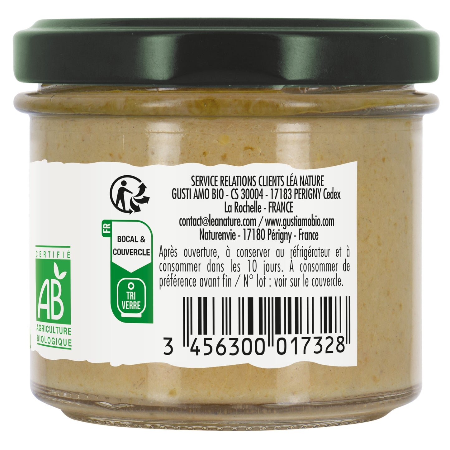 Bruschetta Tartinable Artichaud Bio GUSTI AMO BIO