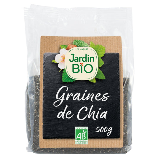 Graines de Chia Bio JARDIN BIO le sachet de 500g
