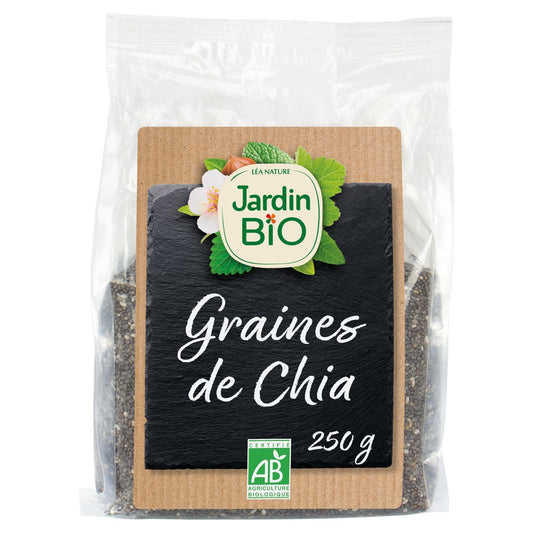 Graines de Chia JARDIN BIO le sachet e 250g