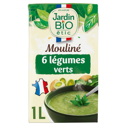 Mouliné de 6 Légumes Verts Bio JARDIN BIO