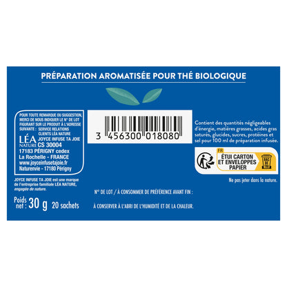 Thé Noir Saveur Earl Grey Fleuri Bonheur JOYCE