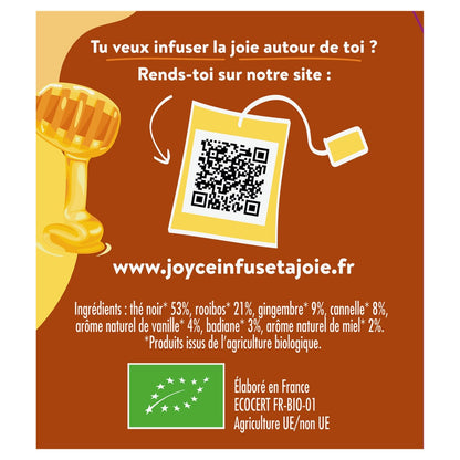 Thé Noir Saveur Pain d'Épices Réconfort JOYCE