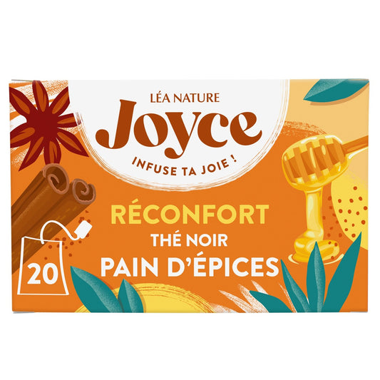 Thé Noir Saveur Pain d'Épices Réconfort JOYCE la boite de 30g