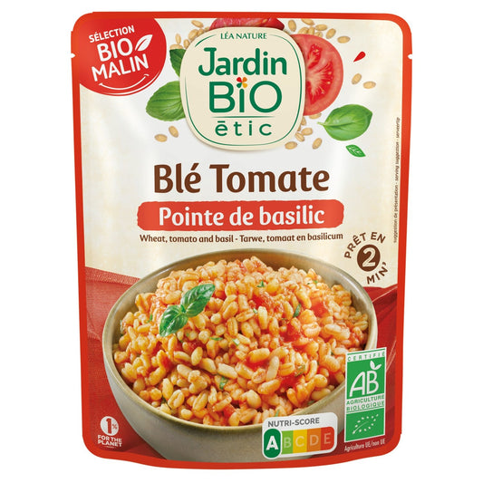 Blé Tomate Basilic Bio JARDIN BIO le paquet de 220g