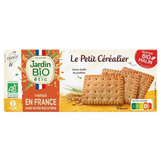 Biscuit le Petit Céréalier Bio JARDIN BIO le paquet de 155g
