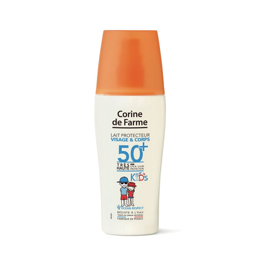 Sun Protection Milk for Face and Body Spf50+ Kids CORINE DE FARME
