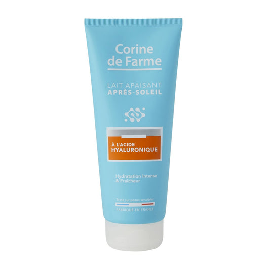 Lait Après-Soleil à l'Acide Hyaluronique CORINE DE FARME le tube de 200ml