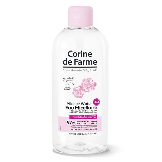 Eau Micellaire 3 en 1 CORINE DE FARME la bouteille de 400ml