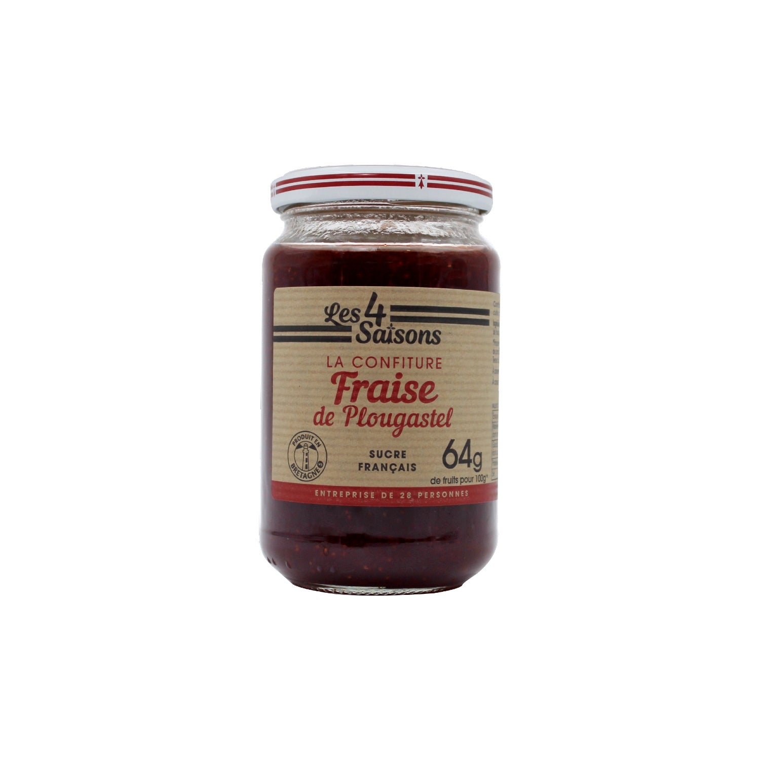 Confiture fraise LES 4 SAISONS 