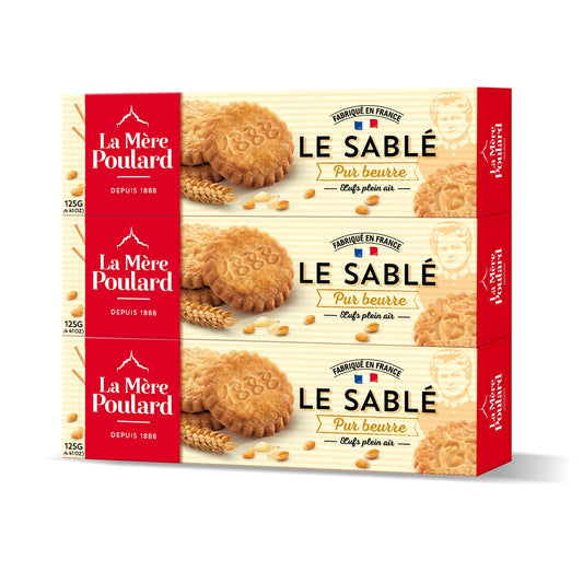 LA MERE POULARD Pure Butter Shortbread Biscuits