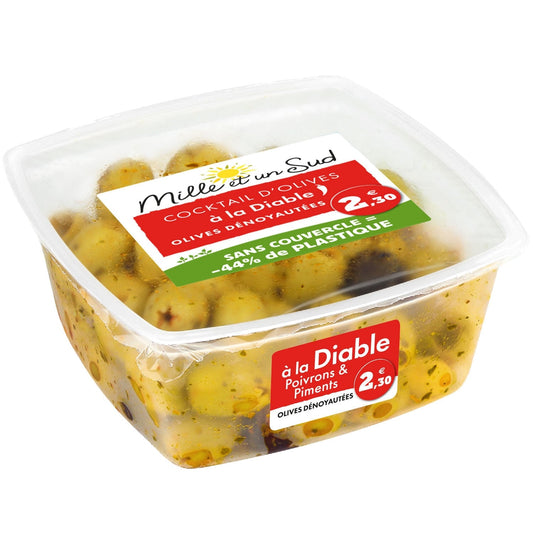 Olives dénoyautées ç la diable MILLE ET UN SUD 