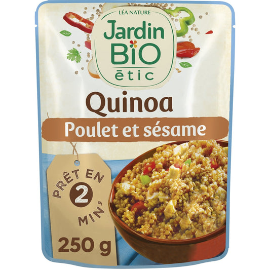 Organic Quinoa Chicken Sesame Ready Meal ORGANIC GARDEN ETIC