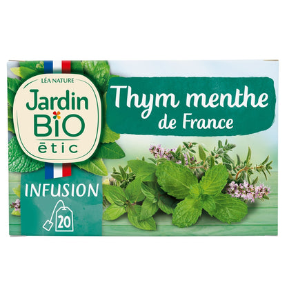 Infusion Thym Menthe Bio JARDIN BIO ETIC