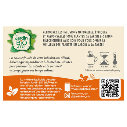 Bio-Orangen-Linden-Entspannungstee JARDIN BIO ETIC