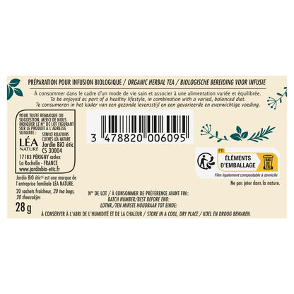 Infusion Camomille Bio JARDIN BIOLOGIQUE