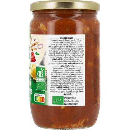 Organic Vegetable Ravioli JARDIN BIO ETIC