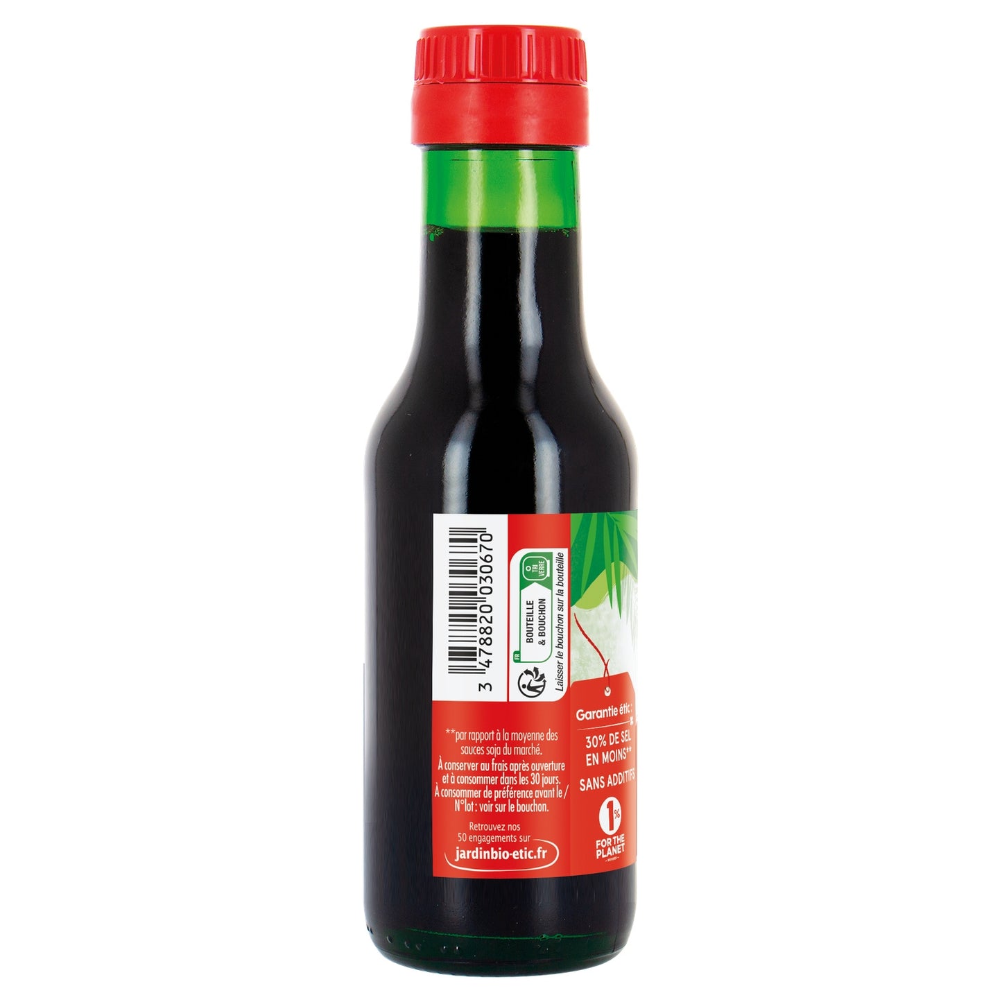 Bio-Sojasauce mit Salz JARDIN BIO ETIC