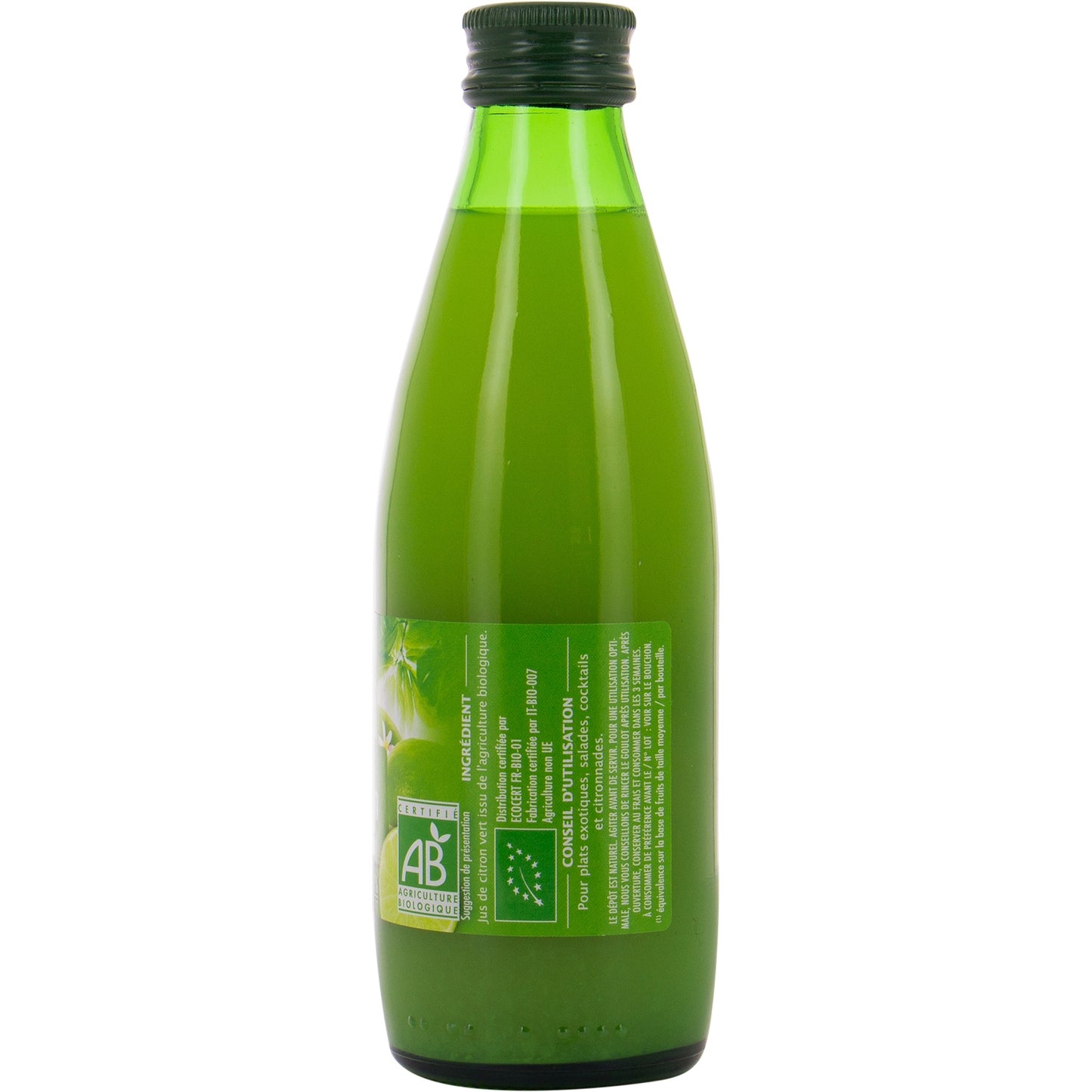 Jus de Citron Vert Bio JARDIN BIO ETIC