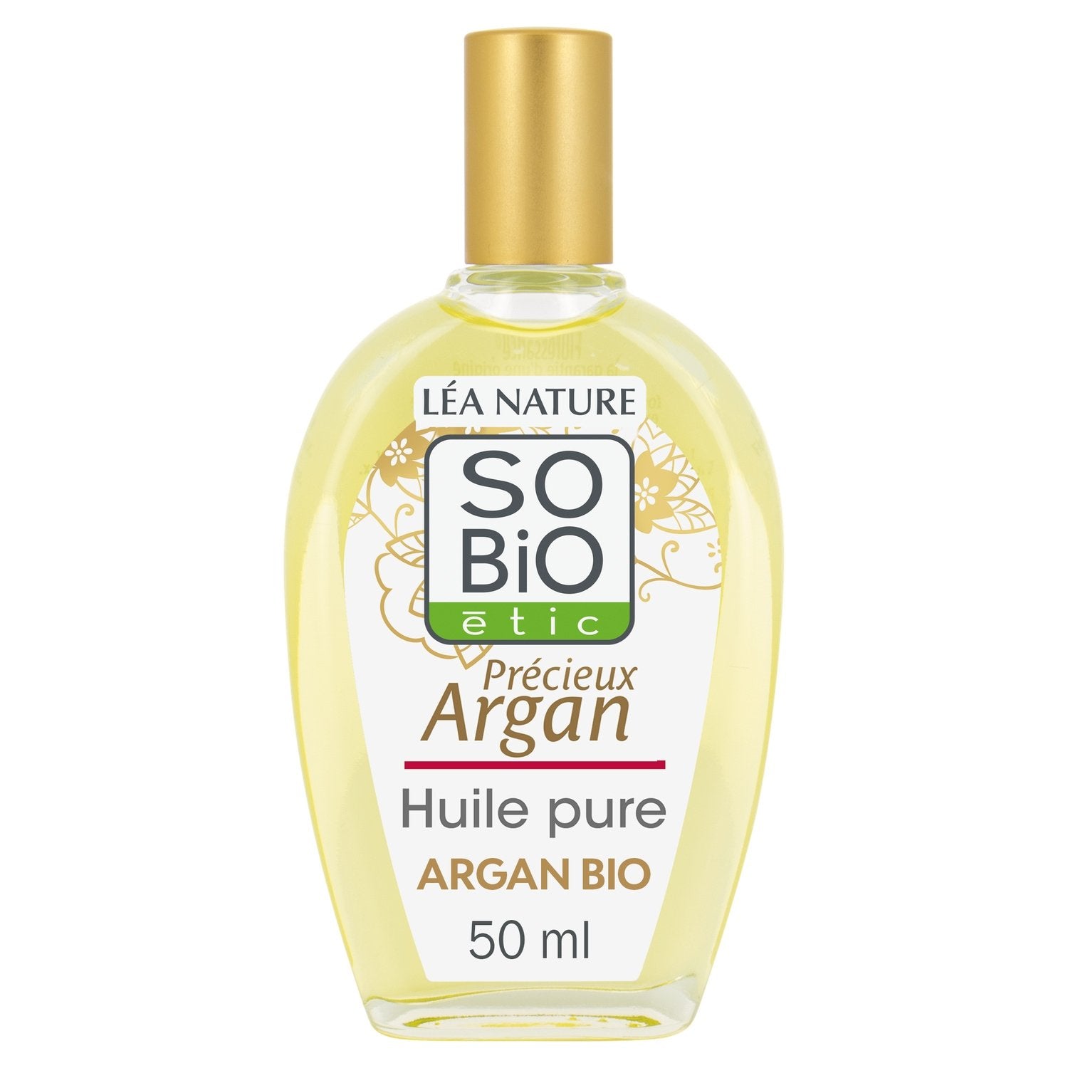 Huile Pure Argan Bio SO'BIO ETIC le flacon de 50mL